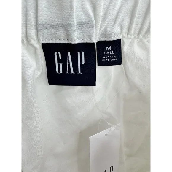 Gap Women's White Tank Top Size Medium Tall NWT - Picture 5 of 10